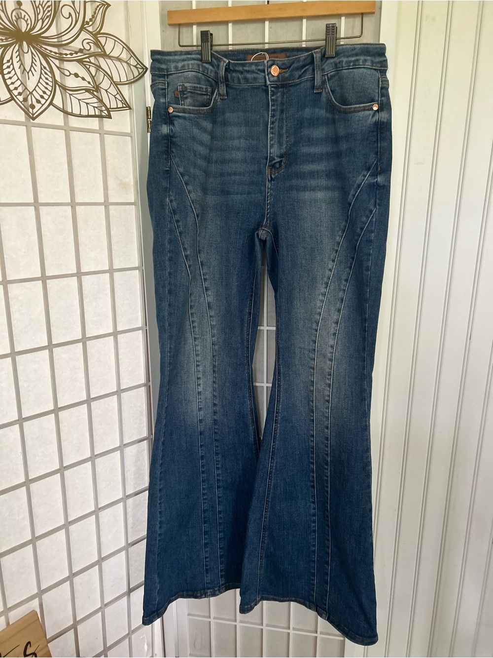 Judy Blue Tall Girl Stretch Flare Jeans Size 13/31 33.5” Inseam